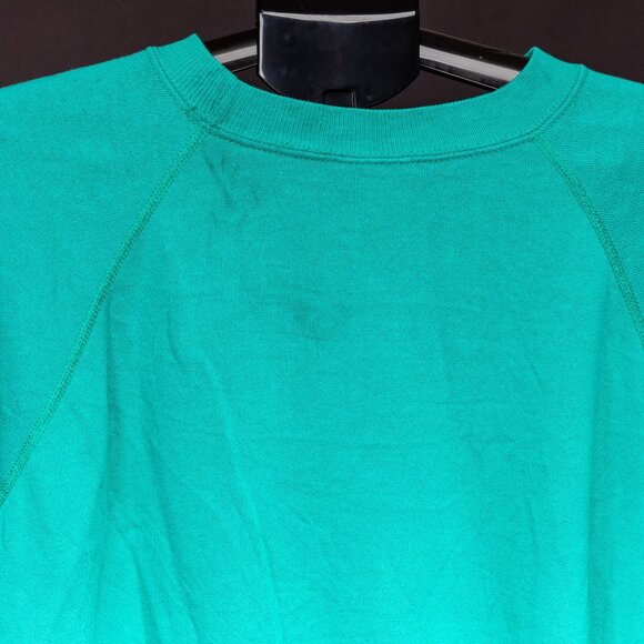 Vintage Teal Pennsylvania Crewneck Sweatshirt – Hanes Made in USA – Size L - Picture 3 of 3